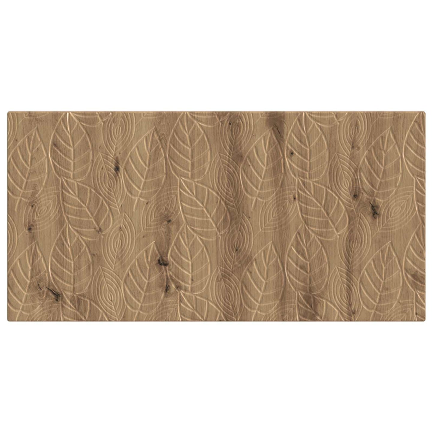 vidaXL Wall-Mounted Headboard DELFT Artisan Oak Engineered Wood 3