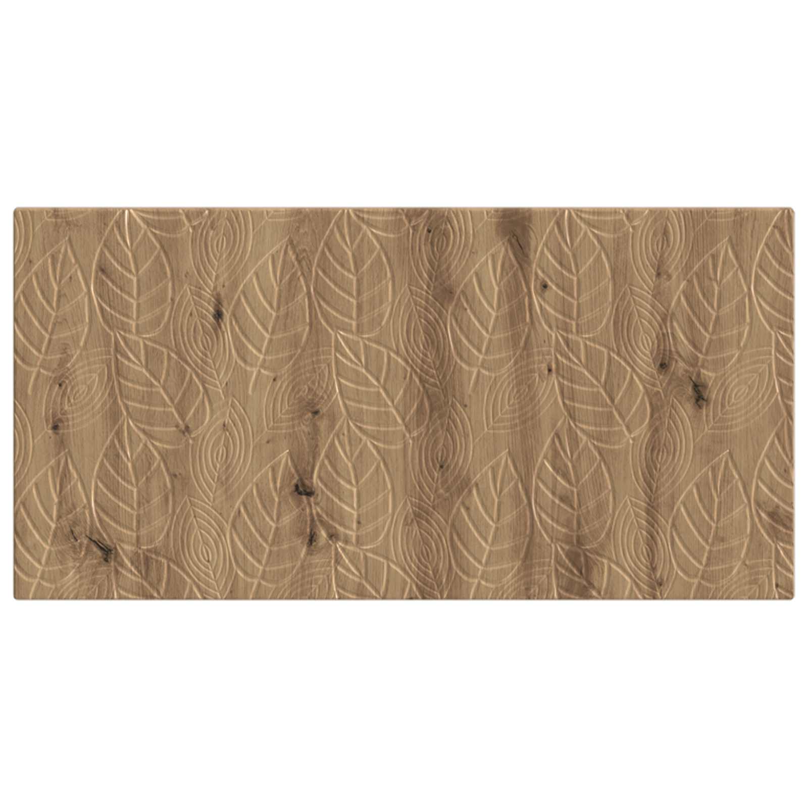 vidaXL Wall-Mounted Headboard DELFT Artisan Oak Engineered Wood 3
