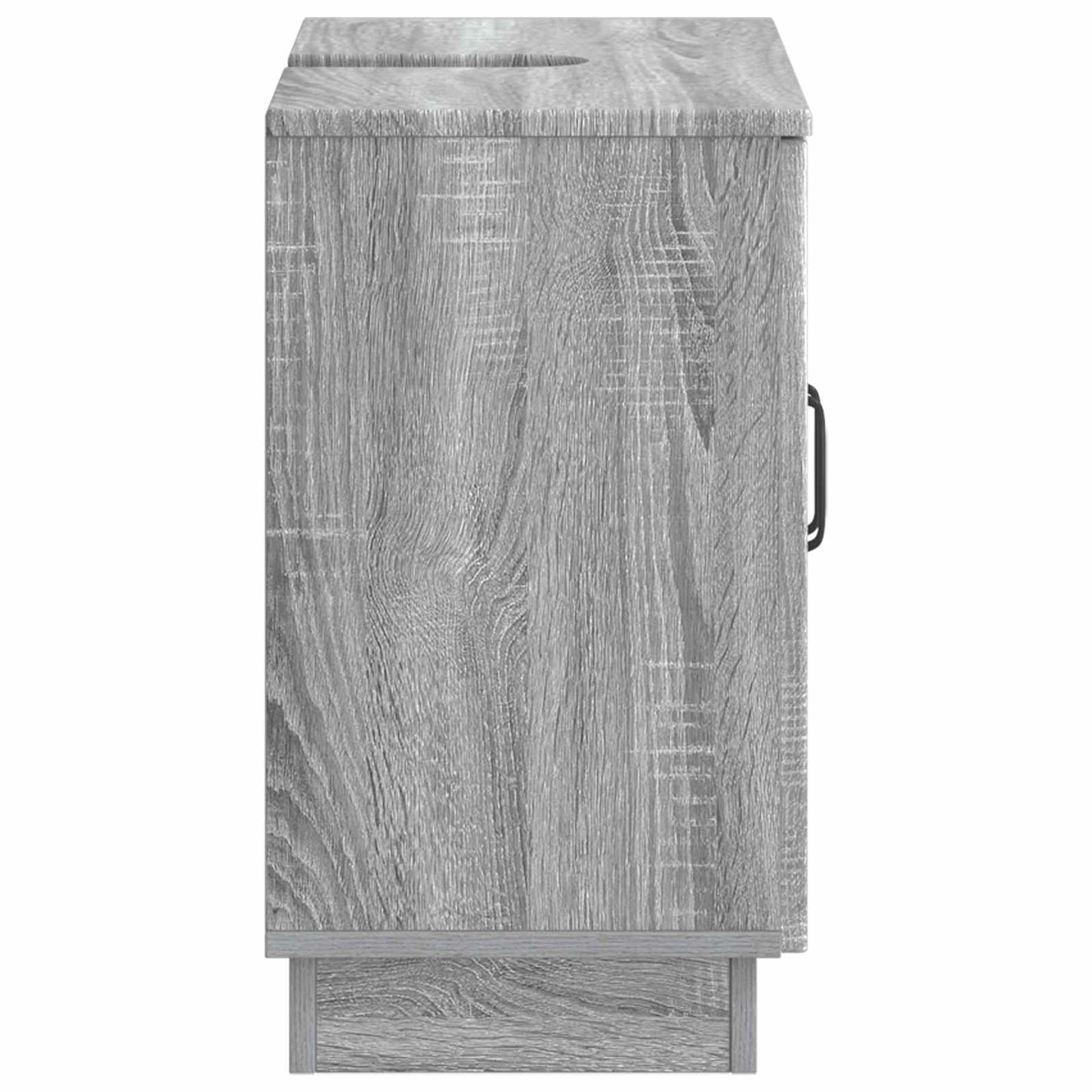 vidaXL Bathroom Sink Cabinet HOORN Grey Sonoma 59.5 x 31.5x 56 cm 5