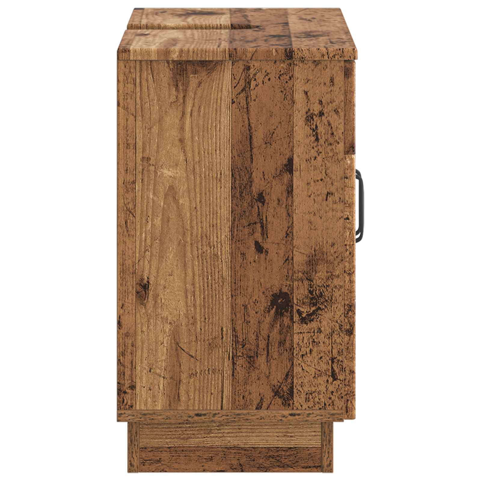 vidaXL Bathroom Sink Cabinet HOORN Old Wood 59.5 x 31.5x 56 cm 5