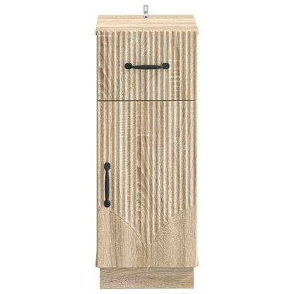 vidaXL Bathroom Storage Cainet HOORN Sonoma Oak 30 x 31 x 77 cm 4