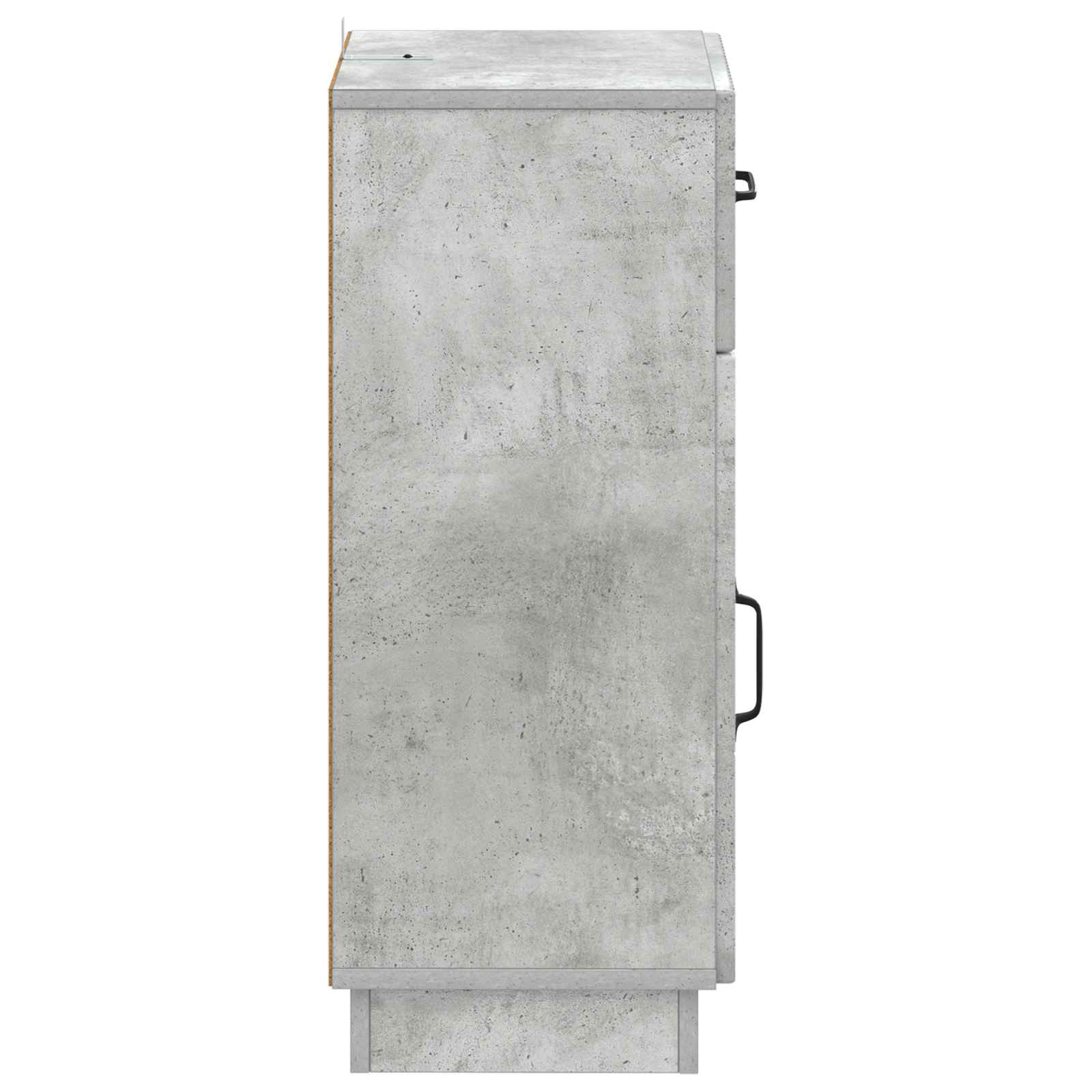 vidaXL Bathroom Storage Cainet HOORN Concrete Grey 30 x 31 x 77 cm 6