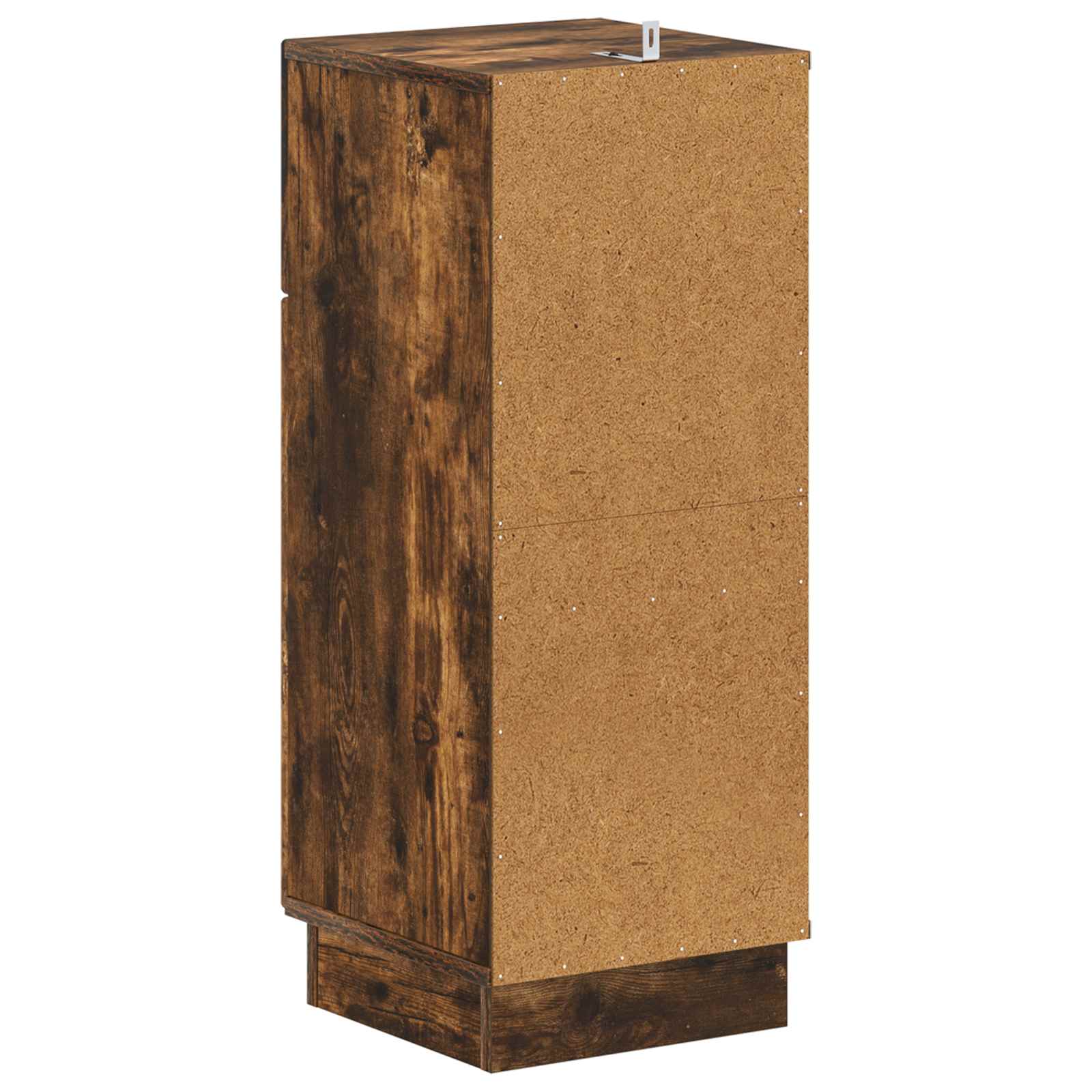 vidaXL Bathroom Storage Cainet HOORN Smoked Oak 30 x 31 x 77 cm 6