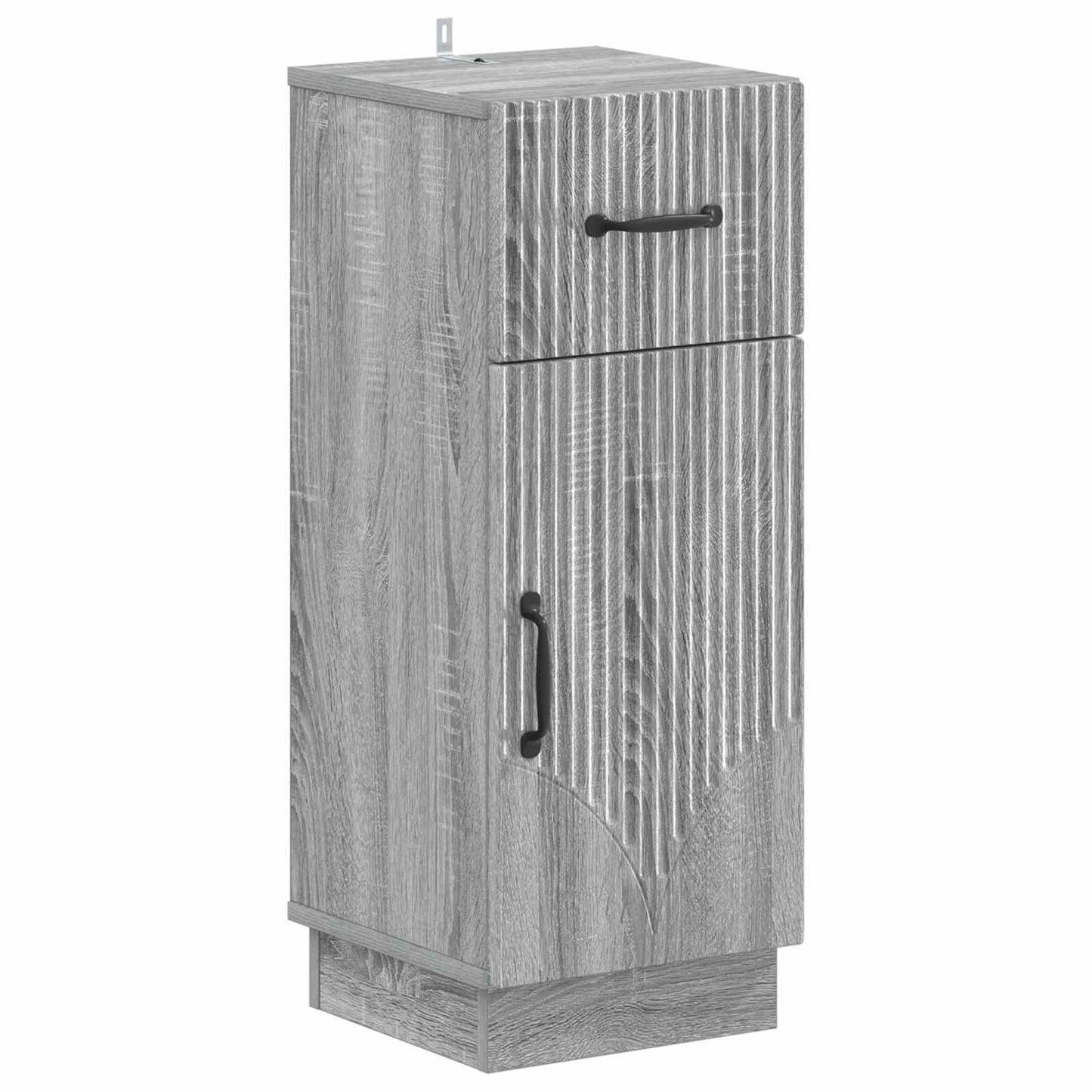 vidaXL Bathroom Storage Cainet HOORN Grey Sonoma 30 x 31 x 77 cm 2