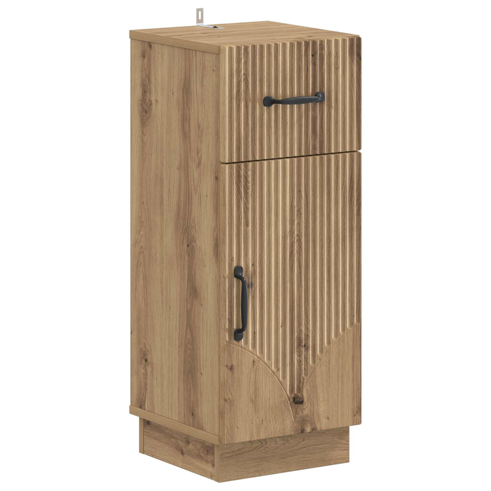 vidaXL Bathroom Storage Cainet HOORN Artisan Oak 30 x 31 x 77 cm 2