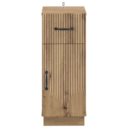 vidaXL Bathroom Storage Cainet HOORN Artisan Oak 30 x 31 x 77 cm 4