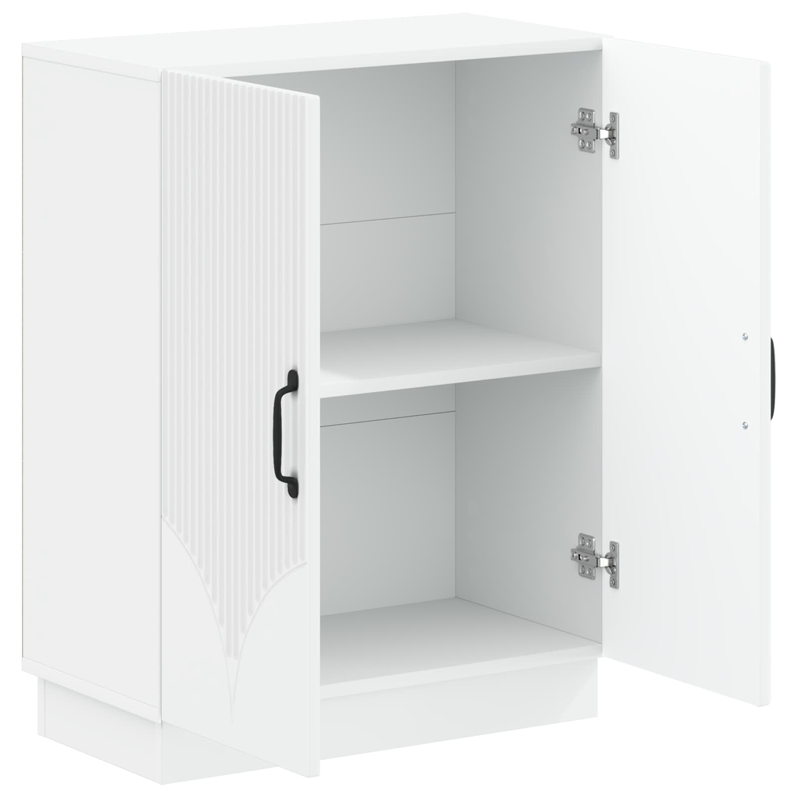 vidaXL Bathroom Storage Cainet HOORN White 59.5 x 31 x 77 cm 3