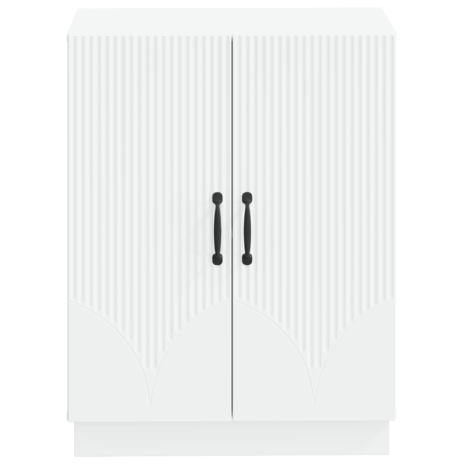 vidaXL Bathroom Storage Cainet HOORN White 59.5 x 31 x 77 cm 4