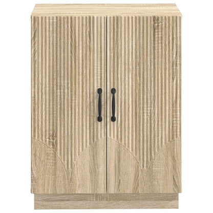 vidaXL Bathroom Storage Cainet HOORN Sonoma Oak 59.5 x 31 x 77 cm 4