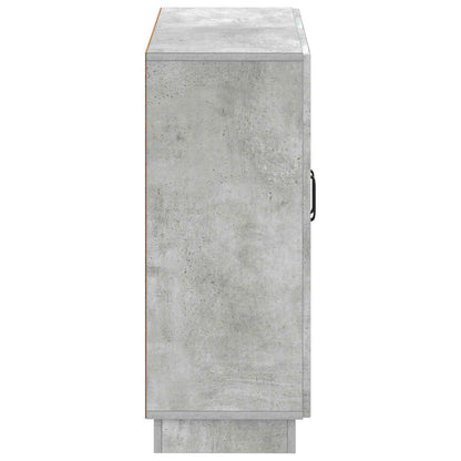 vidaXL Bathroom Storage Cainet HOORN Concrete Grey 59.5 x 31 x 77 cm 5