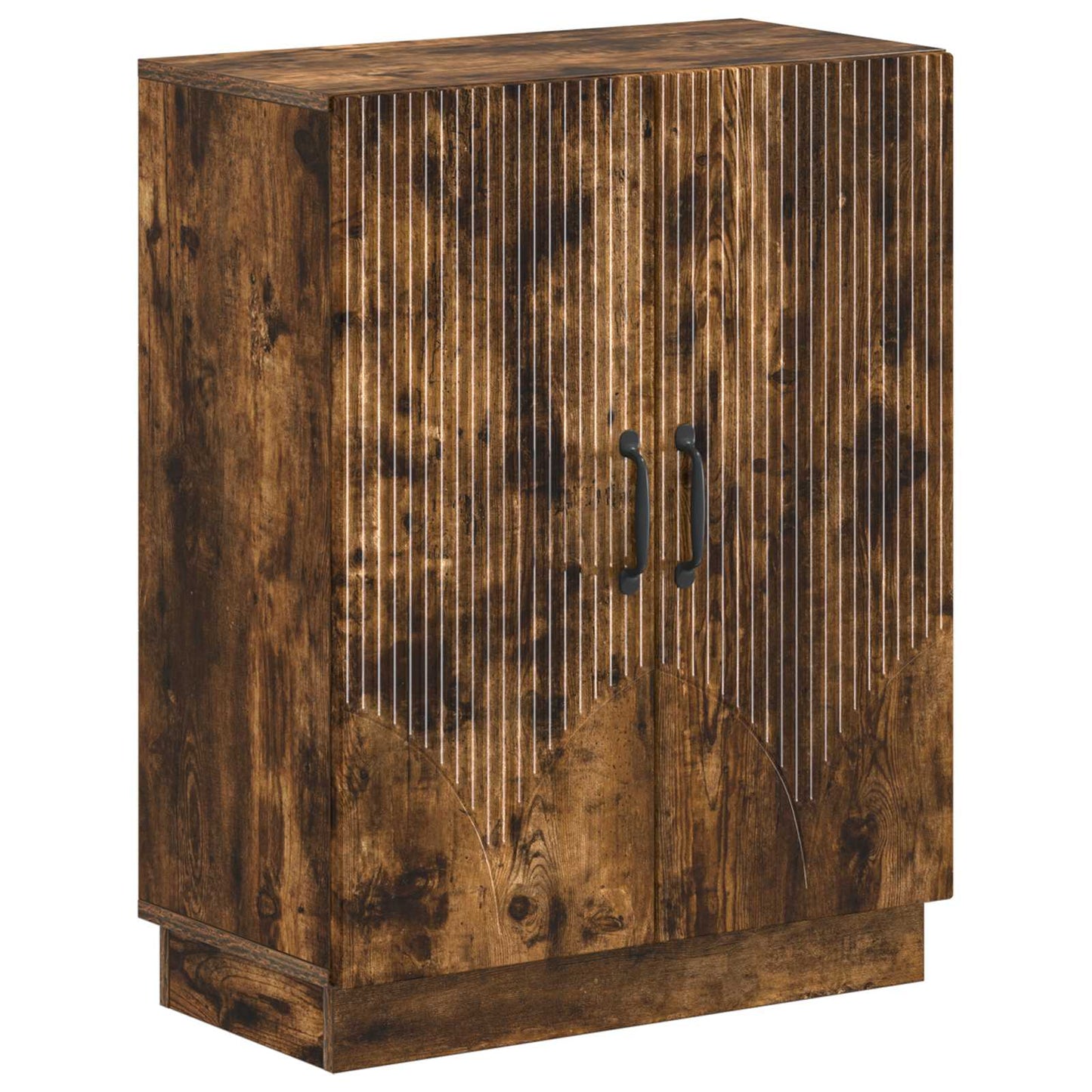 vidaXL Bathroom Storage Cainet HOORN Smoked Oak 59.5 x 31 x 77 cm 2
