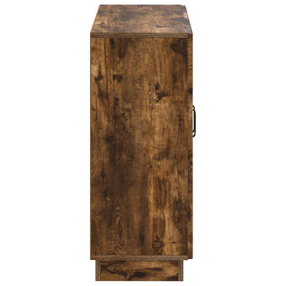 vidaXL Bathroom Storage Cainet HOORN Smoked Oak 59.5 x 31 x 77 cm 5