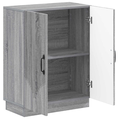 vidaXL Bathroom Storage Cainet HOORN Grey Sonoma 59.5 x 31 x 77 cm 3