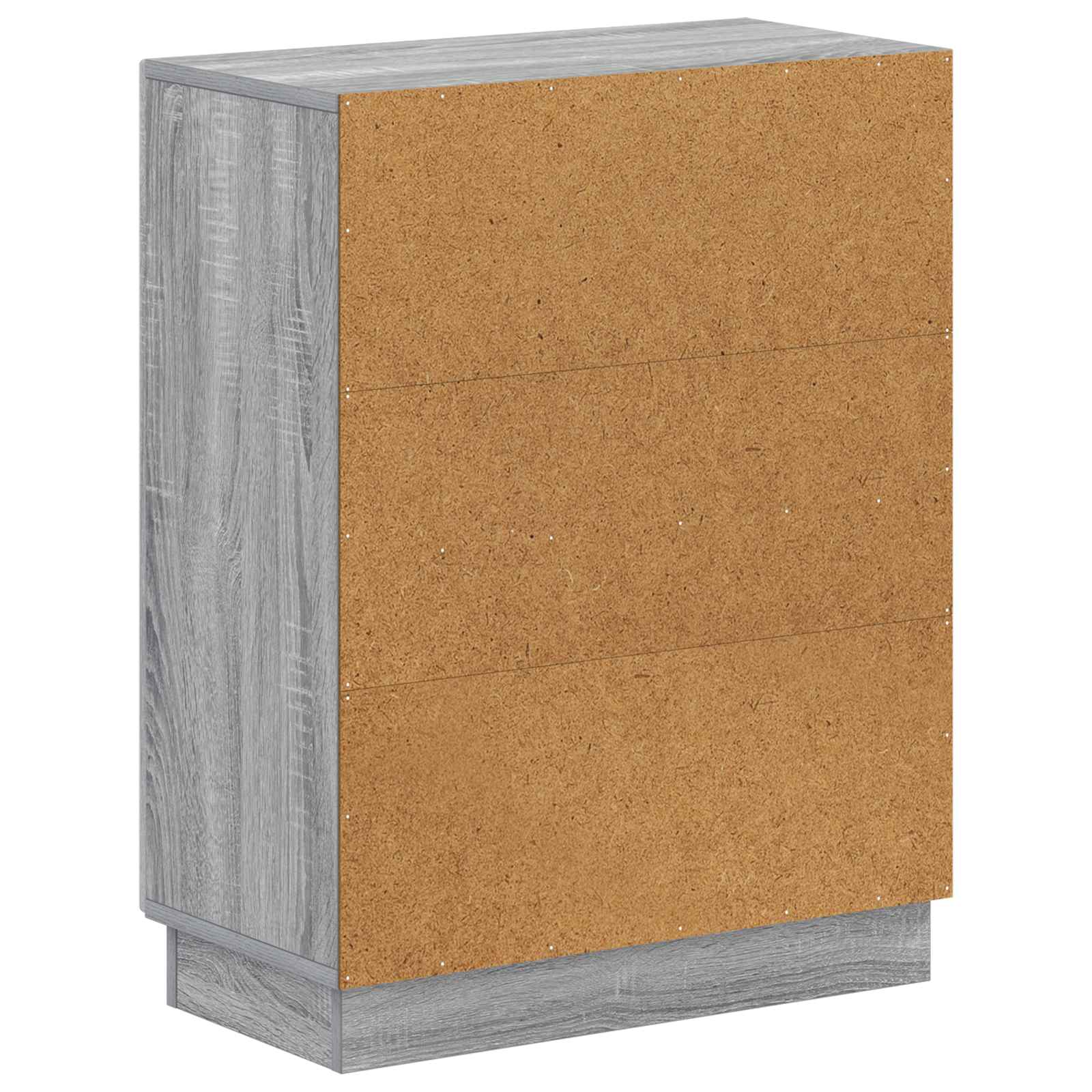 vidaXL Bathroom Storage Cainet HOORN Grey Sonoma 59.5 x 31 x 77 cm 6