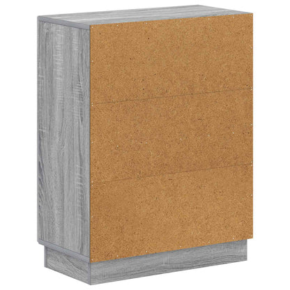 vidaXL Bathroom Storage Cainet HOORN Grey Sonoma 59.5 x 31 x 77 cm 6
