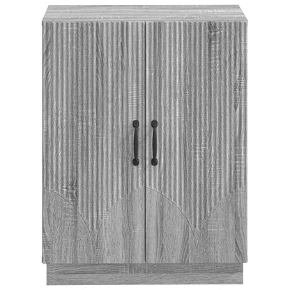 vidaXL Bathroom Storage Cainet HOORN Grey Sonoma 59.5 x 31 x 77 cm 4
