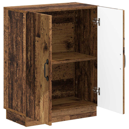 vidaXL Bathroom Storage Cainet HOORN Old Wood 59.5 x 31 x 77 cm 3