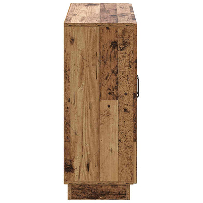 vidaXL Bathroom Storage Cainet HOORN Old Wood 59.5 x 31 x 77 cm 5