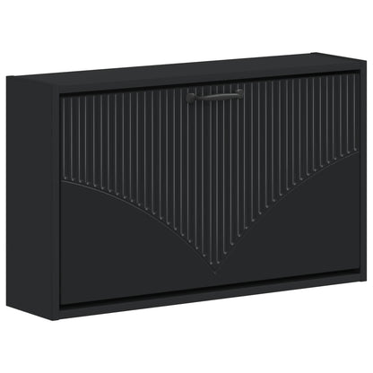 vidaXL Wall-Mounted Shoe Cabinet HOORN 71 x 17 x 43 cm Engineered Wood 2