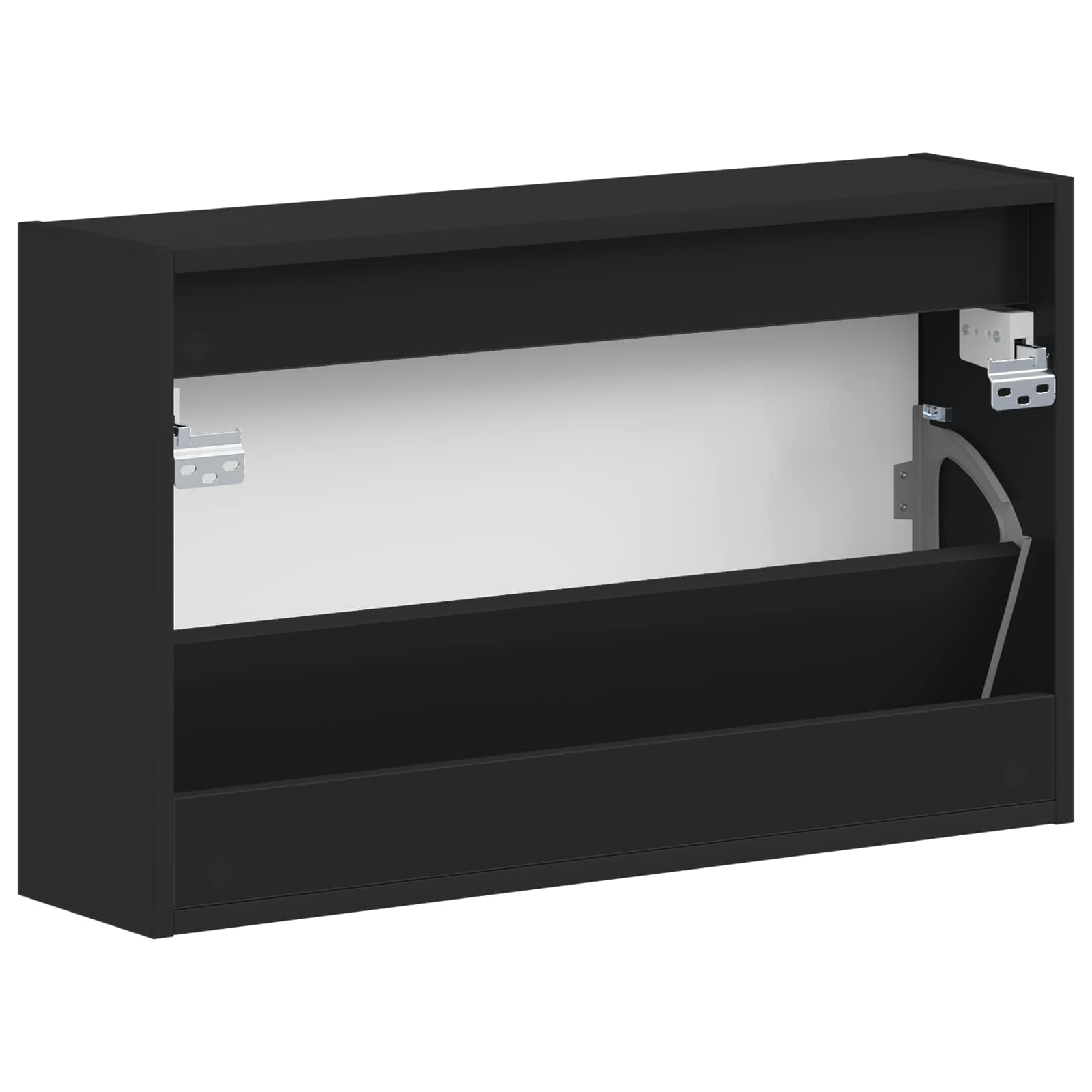 vidaXL Wall-Mounted Shoe Cabinet HOORN 71 x 17 x 43 cm Engineered Wood 6