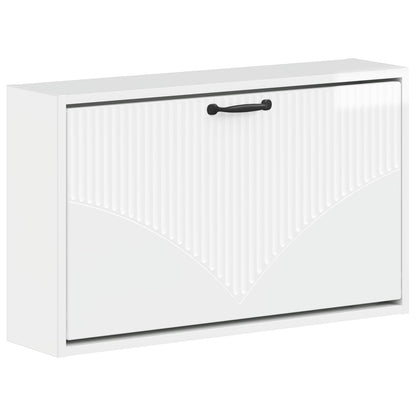 vidaXL Wall-Mounted Shoe Cabinet HOORN 71 x 17 x 43 cm Engineered Wood 2