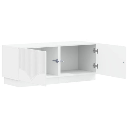 vidaXL TV Cabinet White Engineered Wood 3