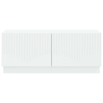 vidaXL TV Cabinet White Engineered Wood 5