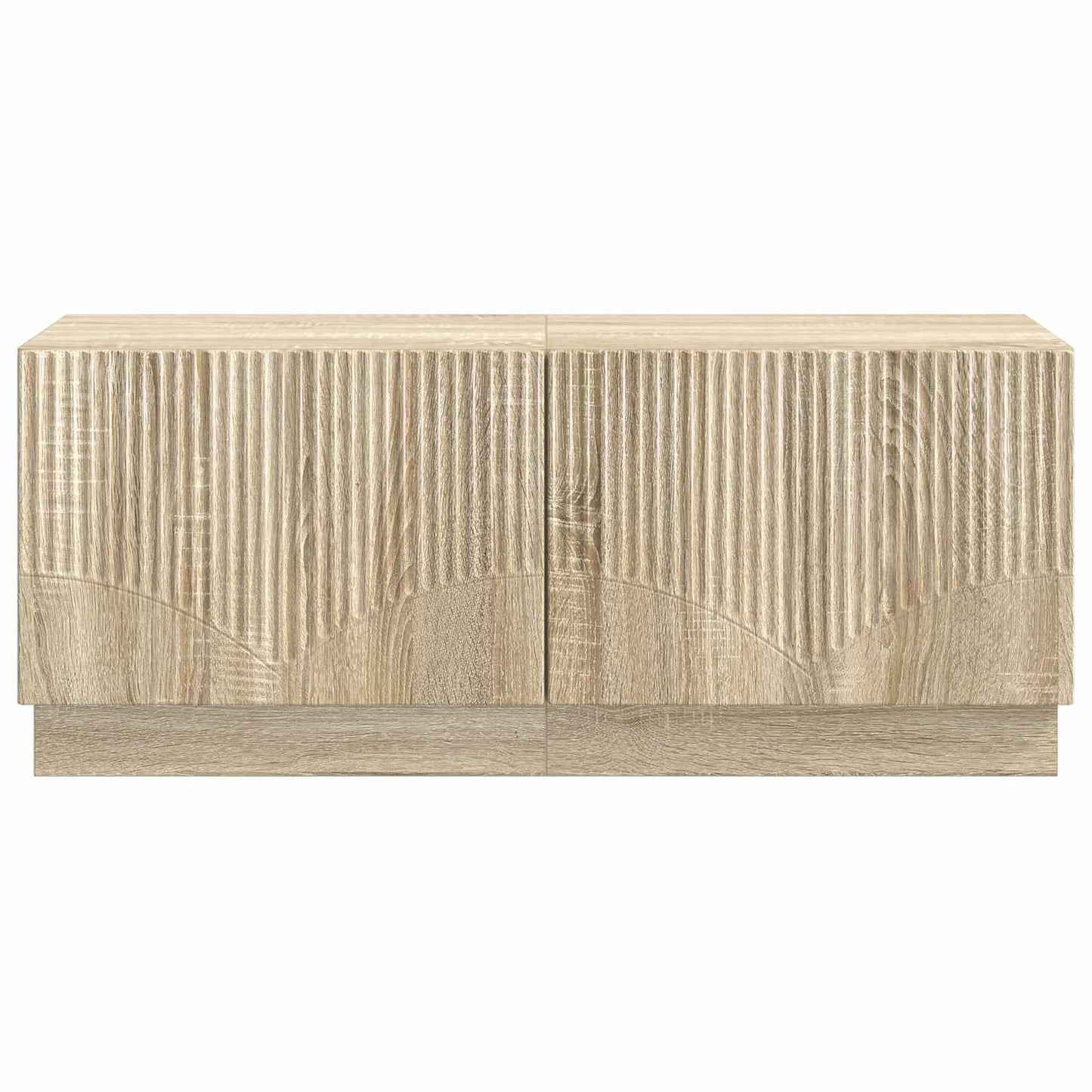 vidaXL TV Cabinet Sonoma Oak Engineered Wood 5