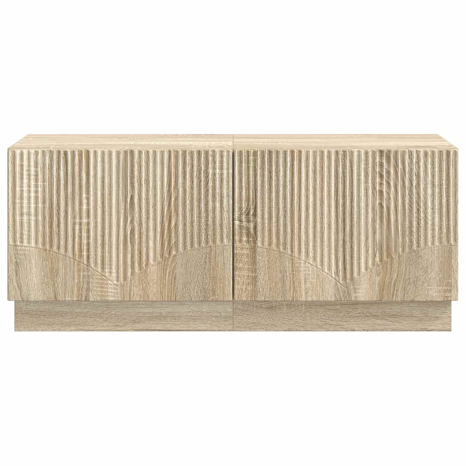vidaXL TV Cabinet Sonoma Oak Engineered Wood 5
