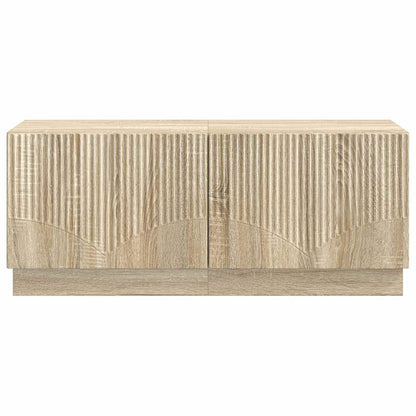 vidaXL TV Cabinet Sonoma Oak Engineered Wood 5