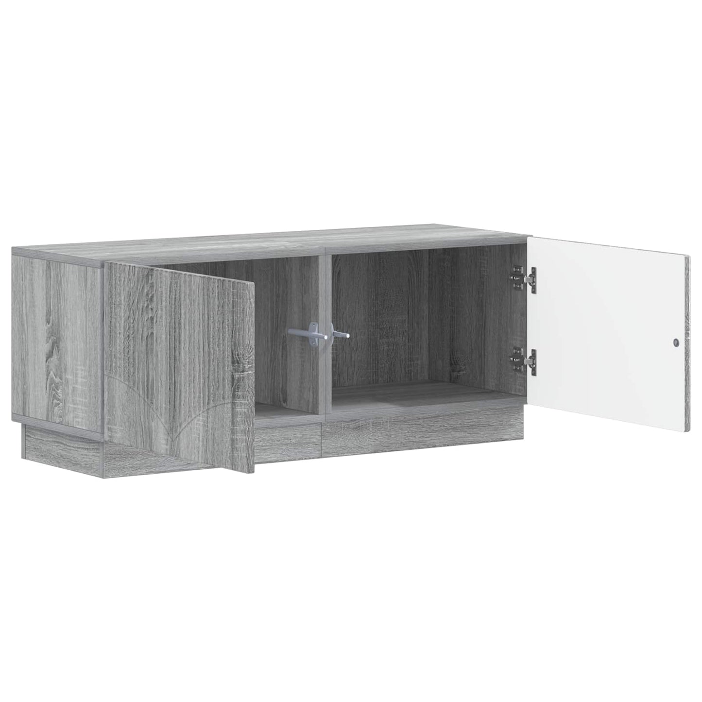 vidaXL TV Cabinet Grey Sonoma Engineered Wood 3