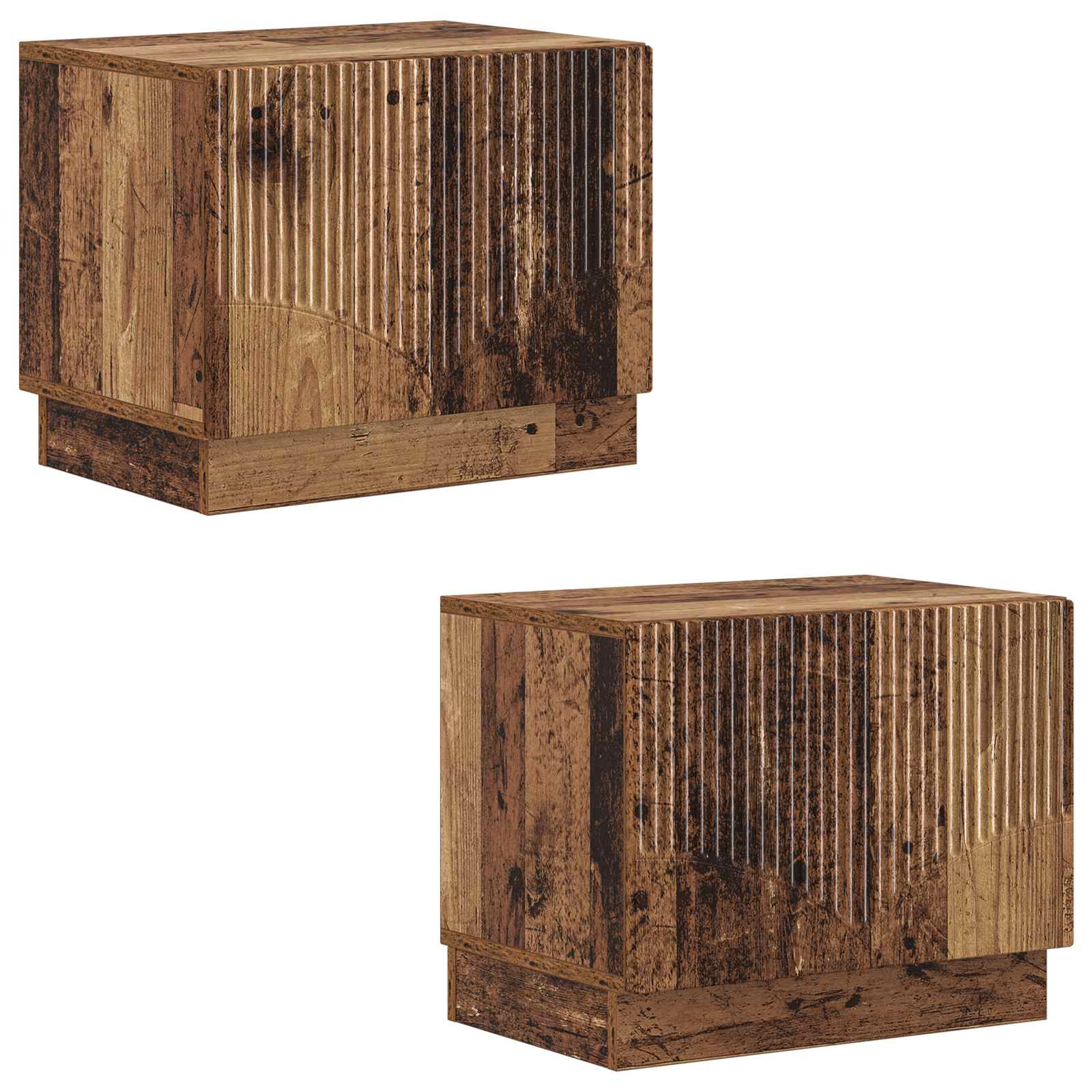 vidaXL TV Cabinet Old Wood Engineered Wood 4