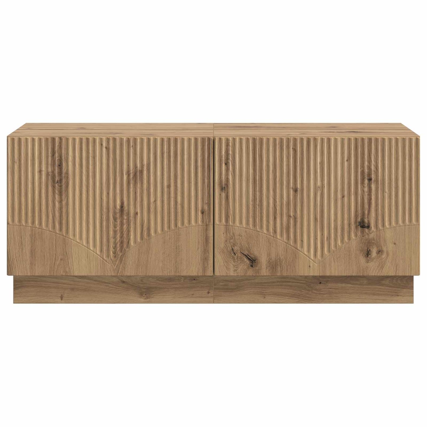 vidaXL TV Cabinet Artisan Oak Engineered Wood 5