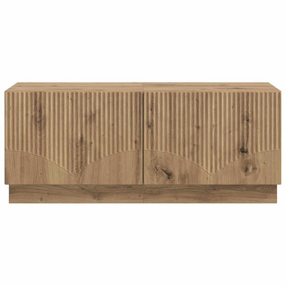 vidaXL TV Cabinet Artisan Oak Engineered Wood 5