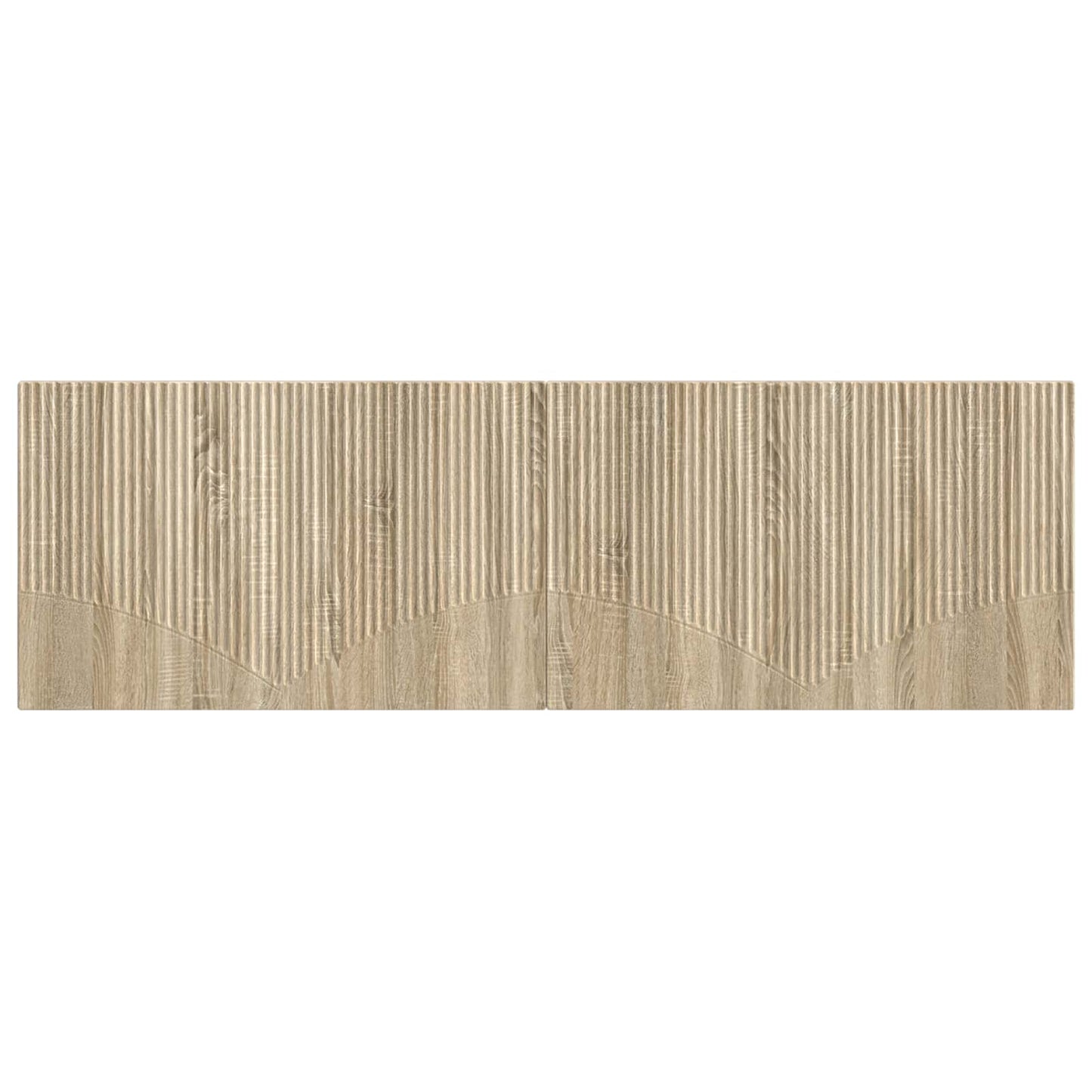 vidaXL Wall-Mounted Headboard HOORN Sonoma Oak Engineered Wood 3