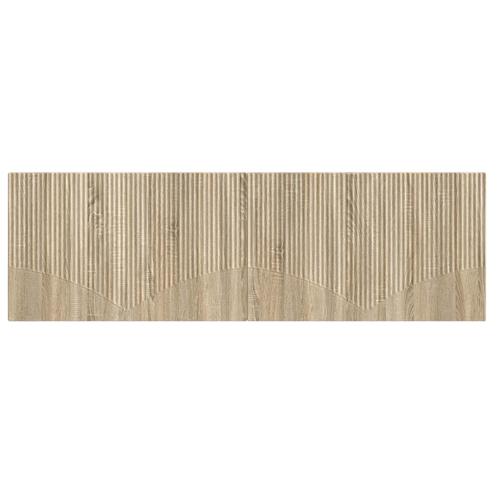 vidaXL Wall-Mounted Headboard HOORN Sonoma Oak Engineered Wood 3