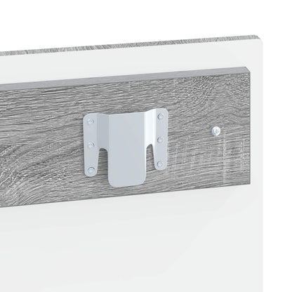 vidaXL Wall-Mounted Headboard HOORN Grey Sonoma Engineered Wood 6