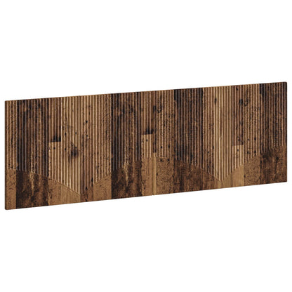 vidaXL Wall-Mounted Headboard HOORN Old Wood Engineered Wood 2