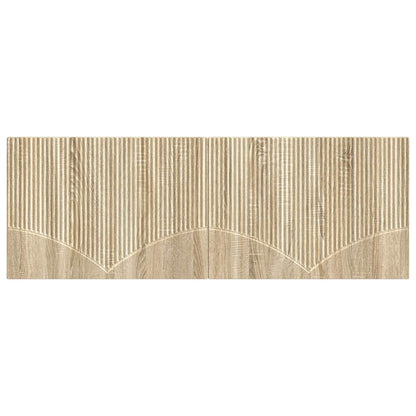 vidaXL Wall-Mounted Headboard HOORN Sonoma Oak Engineered Wood 3