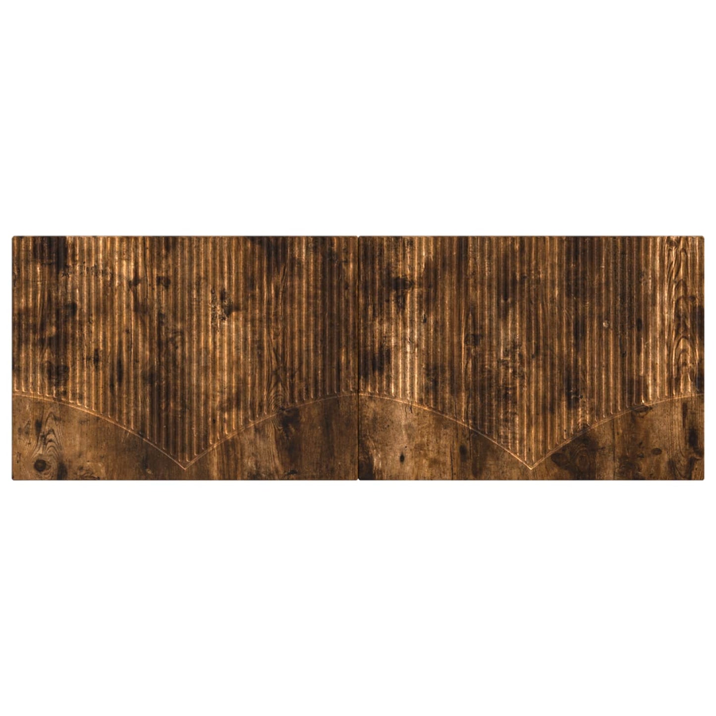vidaXL Wall-Mounted Headboard HOORN Smoked Oak Engineered Wood 3