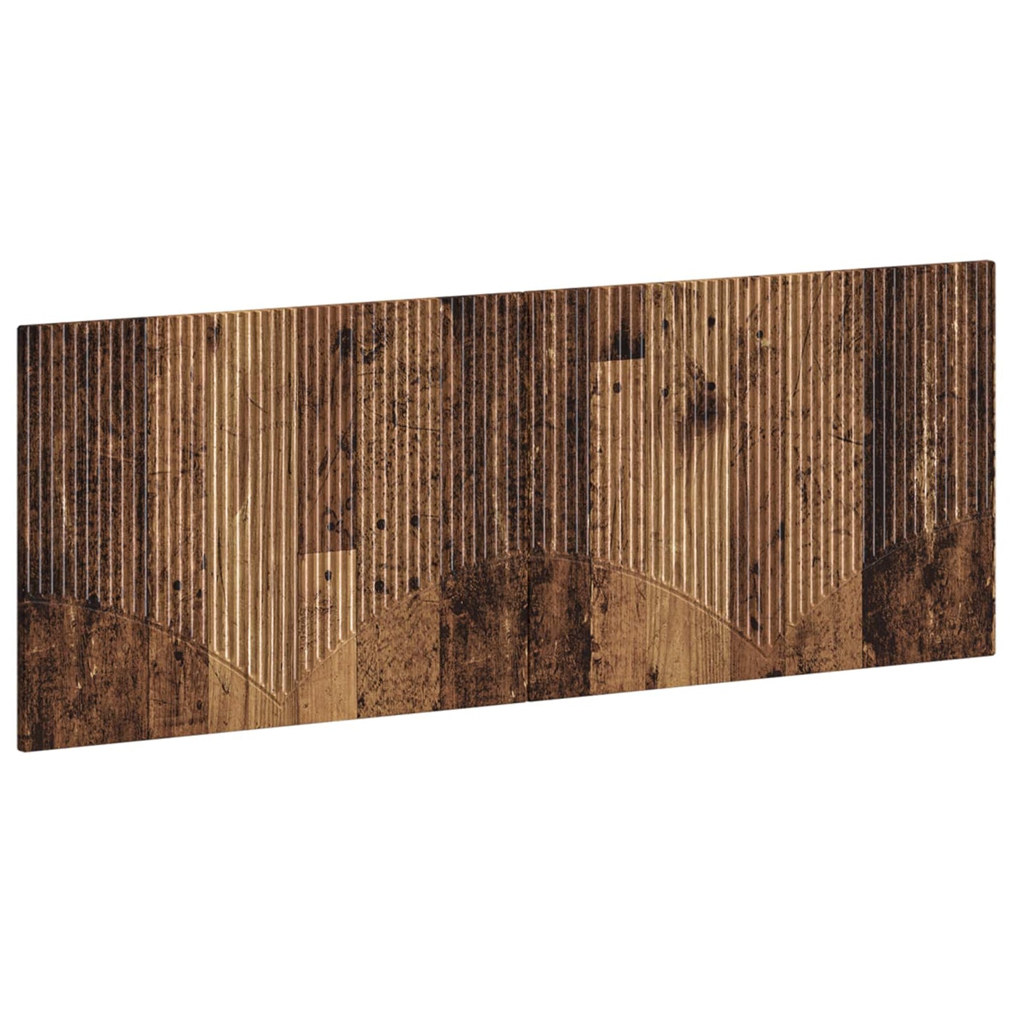 vidaXL Wall-Mounted Headboard HOORN Old Wood Engineered Wood 2
