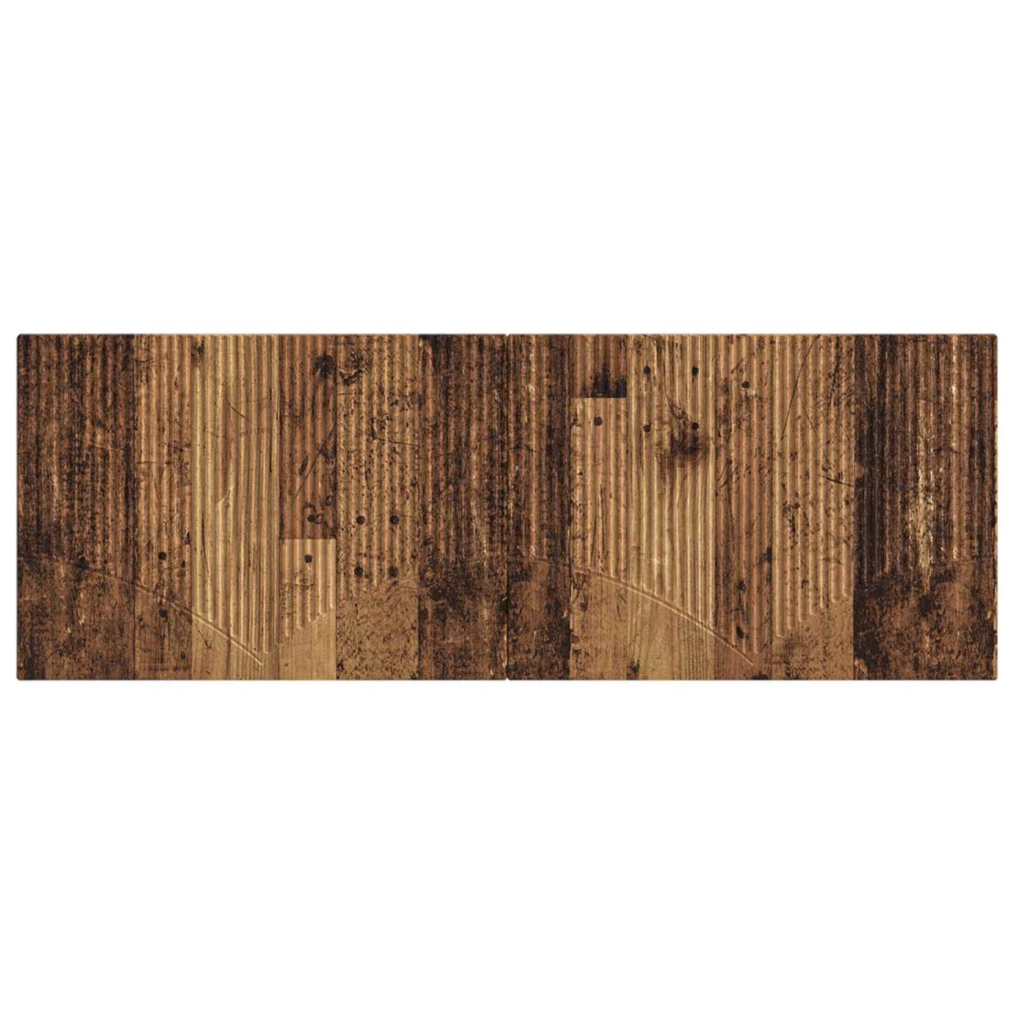 vidaXL Wall-Mounted Headboard HOORN Old Wood Engineered Wood 3