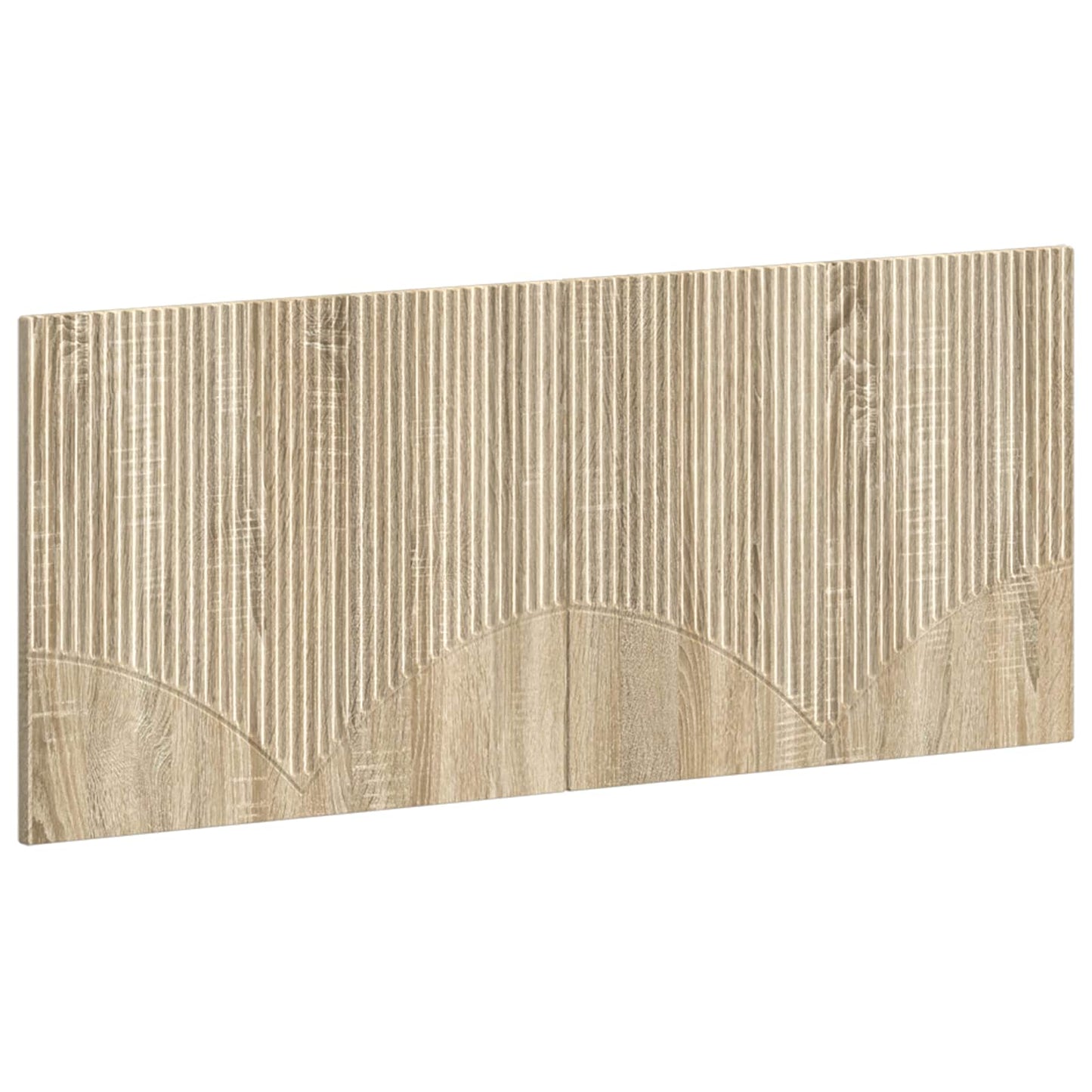 vidaXL Wall-Mounted Headboard HOORN Sonoma Oak Engineered Wood 2