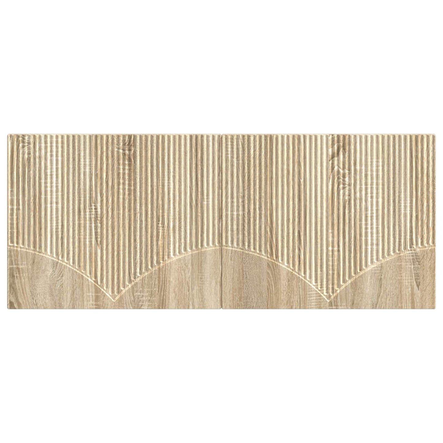vidaXL Wall-Mounted Headboard HOORN Sonoma Oak Engineered Wood 3