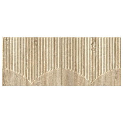 vidaXL Wall-Mounted Headboard HOORN Sonoma Oak Engineered Wood 3