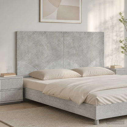 vidaXL Wall-Mounted Headboard HOORN Engineered Wood Width 120 cm