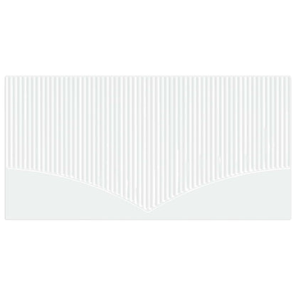 vidaXL Wall-Mounted Headboard HOORN White Engineered Wood 3