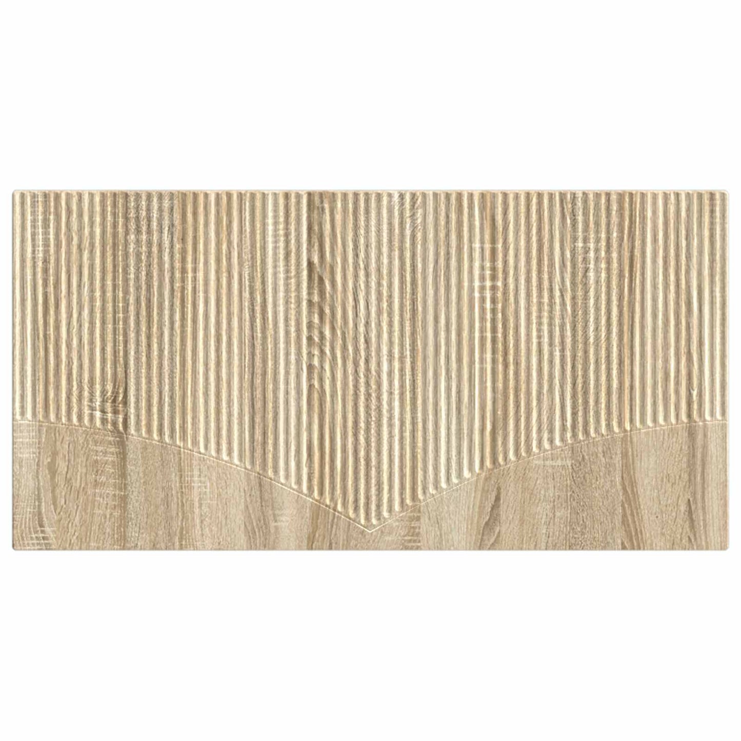 vidaXL Wall-Mounted Headboard HOORN Sonoma Oak Engineered Wood 3