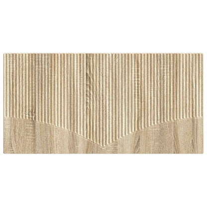 vidaXL Wall-Mounted Headboard HOORN Sonoma Oak Engineered Wood 3