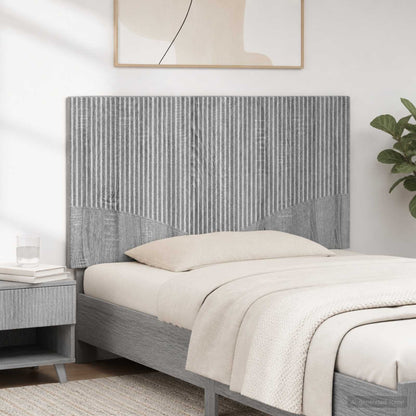 vidaXL Wall-Mounted Headboard HOORN Grey Sonoma Engineered Wood 1